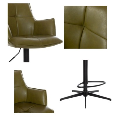 Jacob Barstool - Green PU