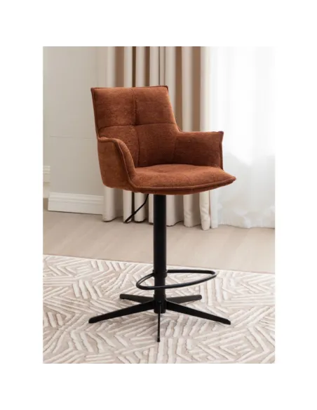 Jacob Barstool - Tan Fabric