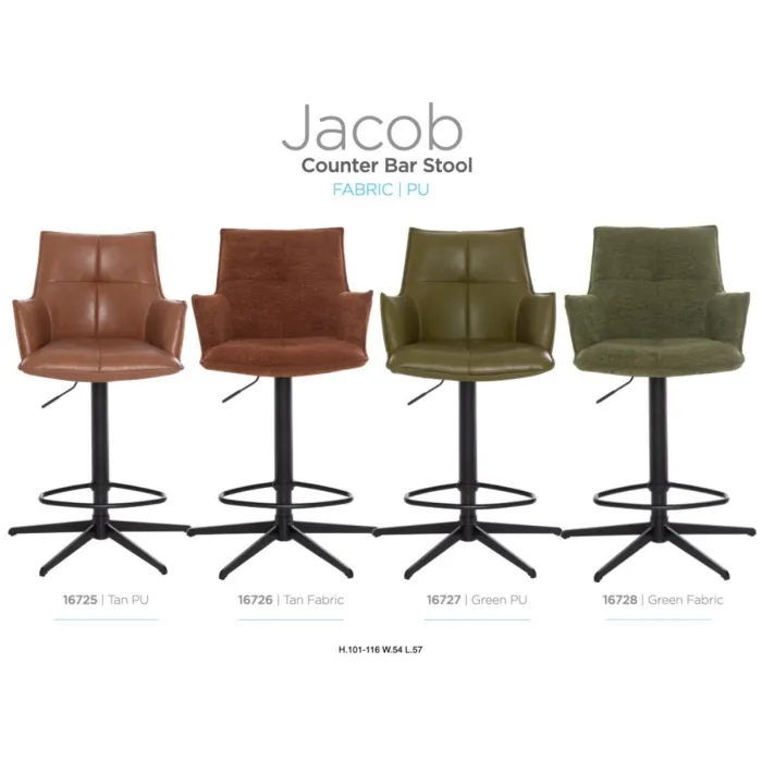 Jacob Barstool - Tan PU