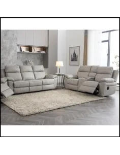 Huntington 3+2 Sofa Set - Silver Grey | Murphy Furniture