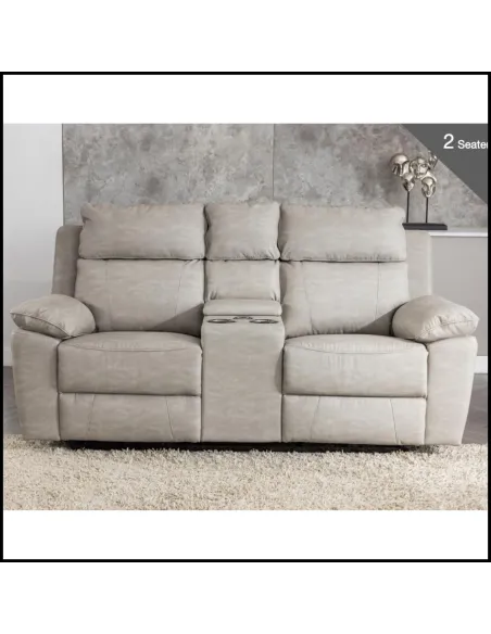 Huntington 3+2 Sofa Set - Silver Grey | Murphy Furniture