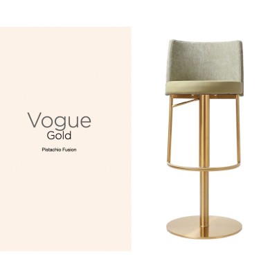 Vogue Barstool - Gold Pistachio Fusion