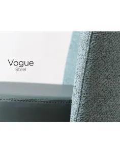 Vogue Barstool - Stainless Steel/Teal Fusion 2