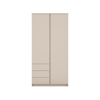 Bergen 2 Door 3 Drawer Wardrobe - Cashme | Murphy Furniture