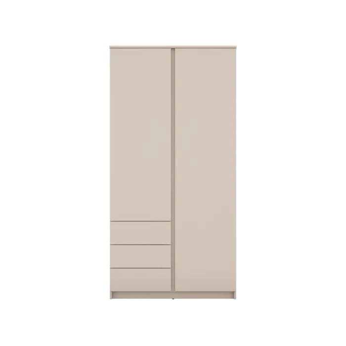 Bergen 2 Door 3 Drawer Wardrobe - Cashme | Murphy Furniture
