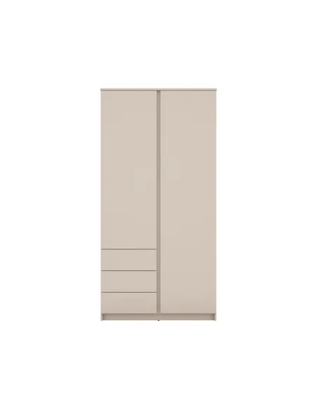 Bergen 2 Door 3 Drawer Wardrobe - Cashme | Murphy Furniture