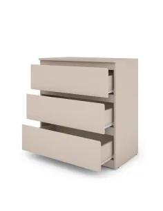 Bergen 3 Drawer Chest - Cashmere | Murphy Furniture 2