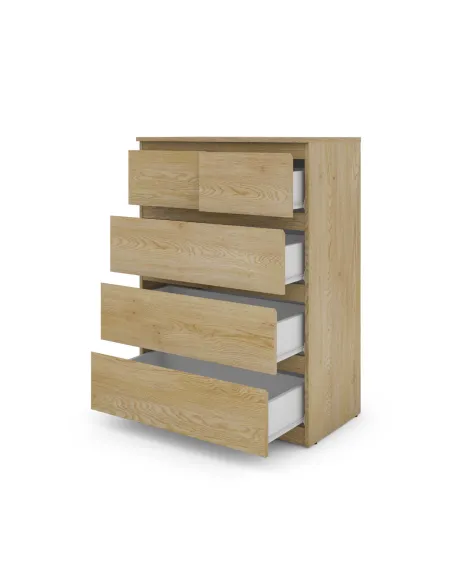 Bergen 3+2 Drawer Chest - Sonoma Oak | Murphy Furniture