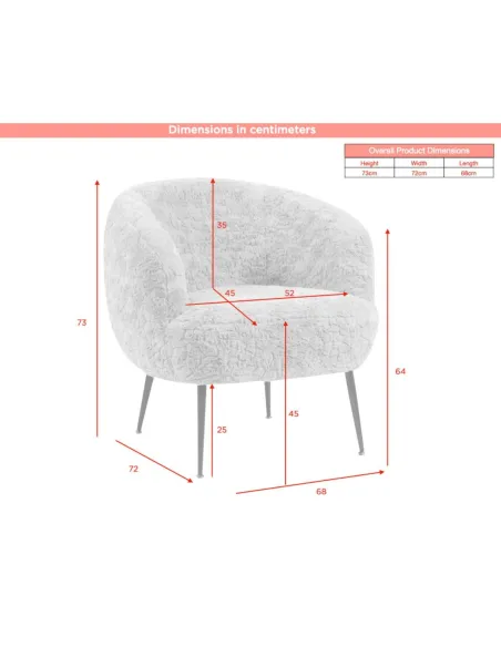 Willow Bedroom Chair - Fawn