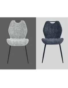 Turin Dining Chair - Dark Grey 2