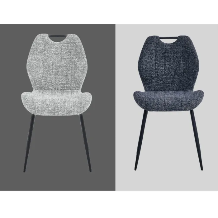 Turin Dining Chair - Dark Grey