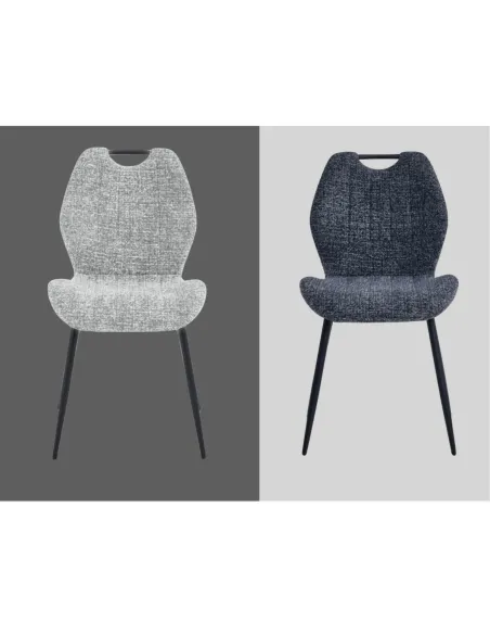 Turin Dining Chair - Dark Grey