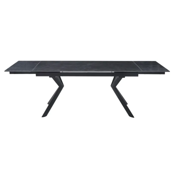 Valantino Extending Dining Table - Dark Grey