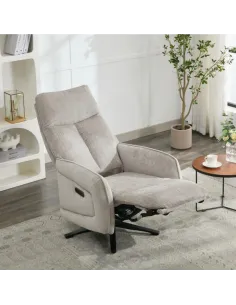 Prestige Fabric Swivel Armchair - Rabbit 2
