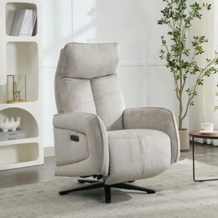 Prestige Fabric Swivel Armchair - Rabbit
