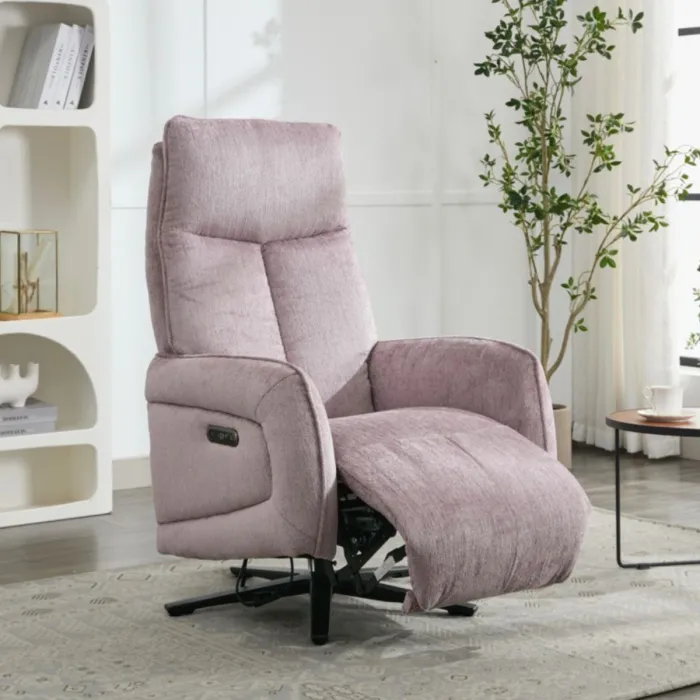 Prestige Fabric Swivel Armchair - Lavander