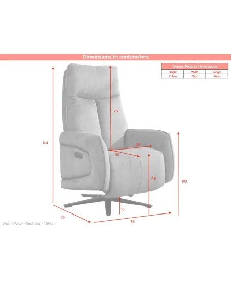 Prestige Fabric Swivel Armchair - Lavander