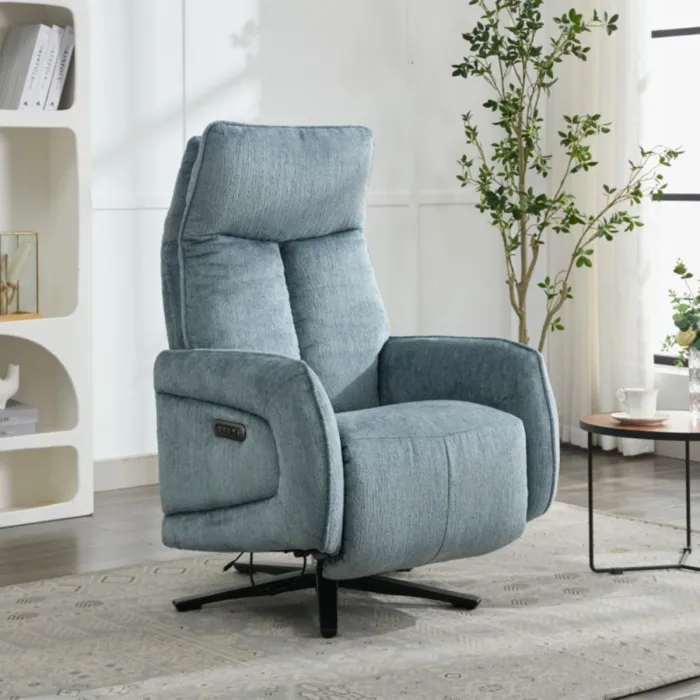 Prestige Fabric Swivel Armchair - Arona