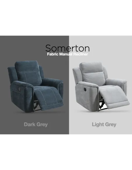 Somerton Armchair - Light Grey