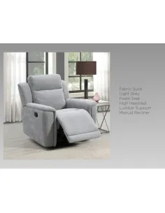 Somerton Armchair - Light Grey 2