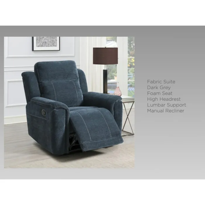 Somerton Armchair - Dark Grey