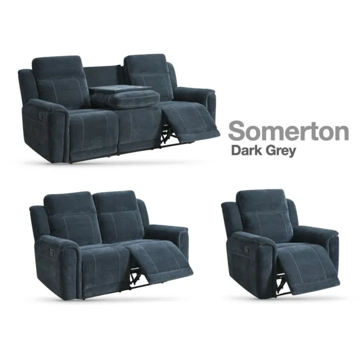 Somerton Armchair - Dark Grey
