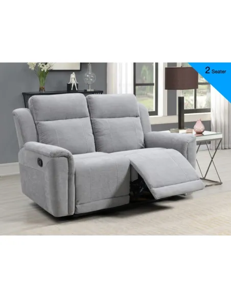 Somerton 2 Seater Sofa -Light Grey