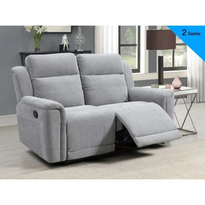 Somerton 3+2 Sofa Set -Light Grey