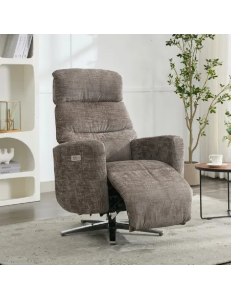 Monique TV Armchair - Stone