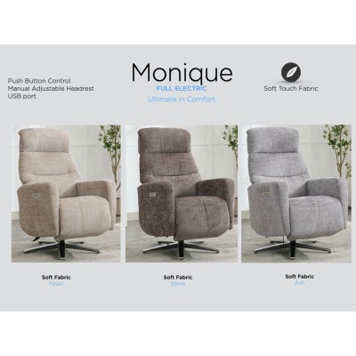 Monique TV Armchair - Ash