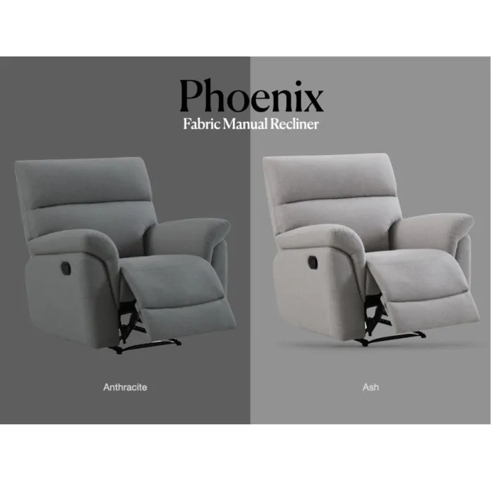Phoenix Recliner Armchair - Anthracite
