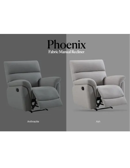 Phoenix Recliner Armchair - Anthracite