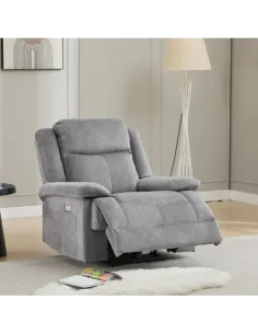 Rockport Electric Recliner Armchair - Dusk