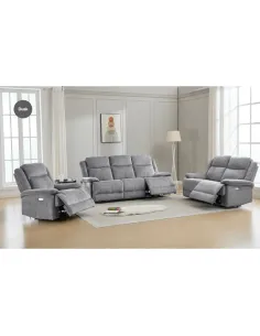 Rockport 2 Seater Electric Sofa - Dusk 2