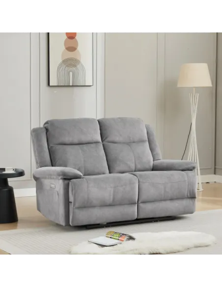 Rockport 2 Seater Electric Sofa - Dusk