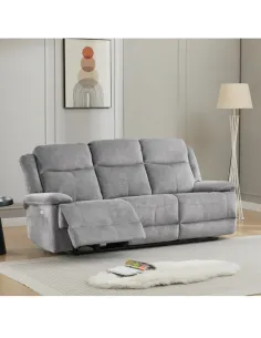 Rockport 3 Seater Electric Sofa - Dusk