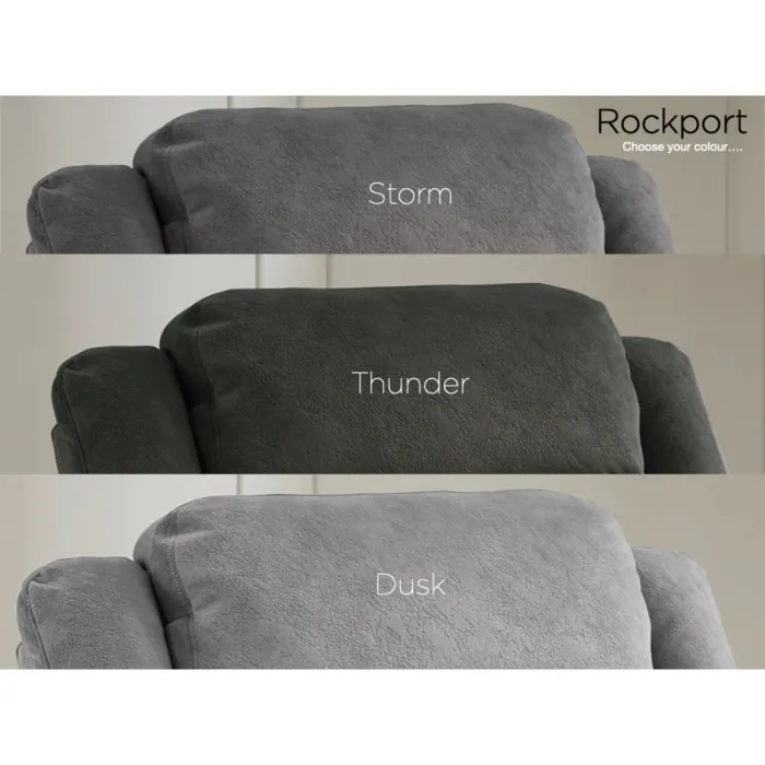 Rockport 3 Seater Electric Sofa - Dusk