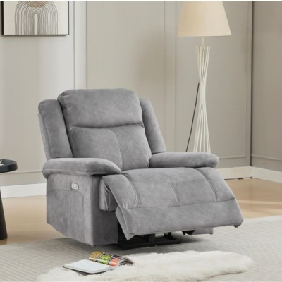 Rockport Electric 3+1+1 Sofa Set - Dusk | Murphy Furniture