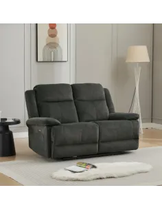 Rockport Electric 3+2 Sofa Set - Thunder 2