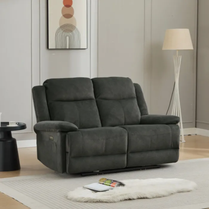 Rockport Electric 3+2 Sofa Set - Thunder