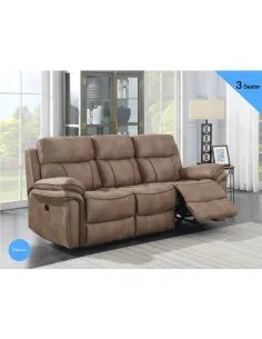 Richmond Electric 3 Seater Sofa - Sahara