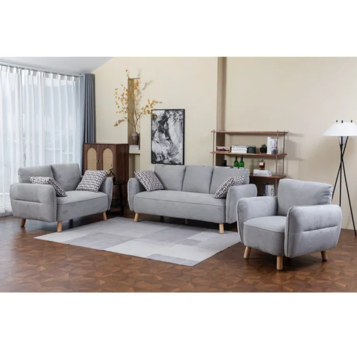 Georgia Armchair - Light Grey