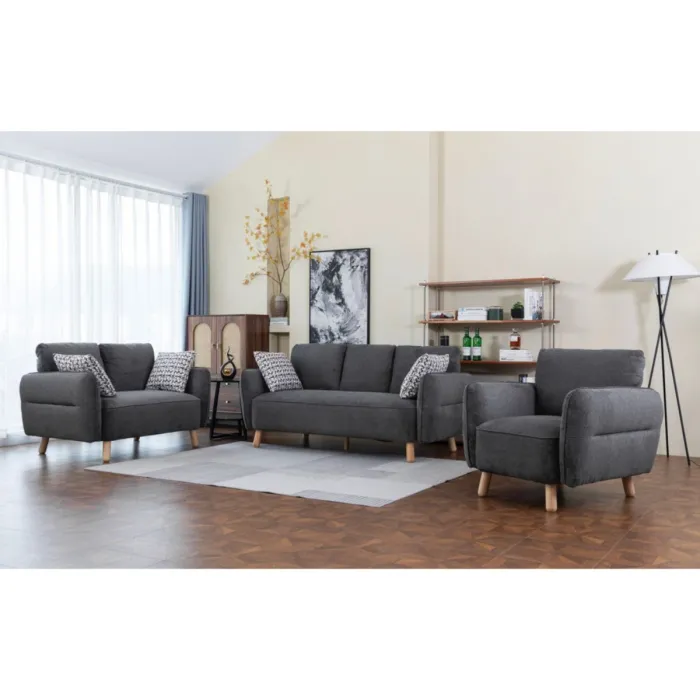 Georgia Armchair - Dark Grey