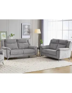 Monroe Fixed 2 Seater Sofa - Ash 2