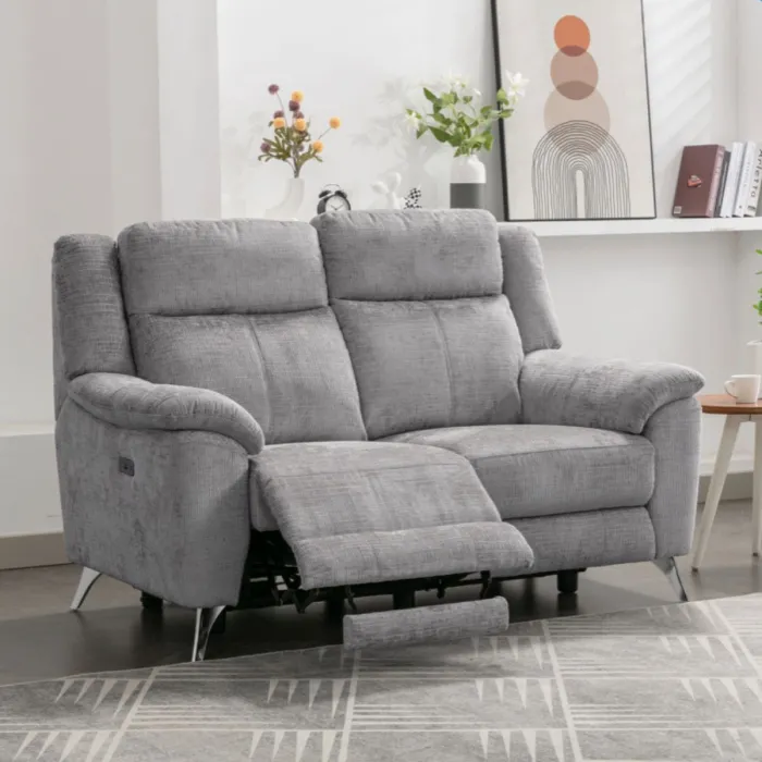 Monroe Electric 3+2 Sofa Set - Ash