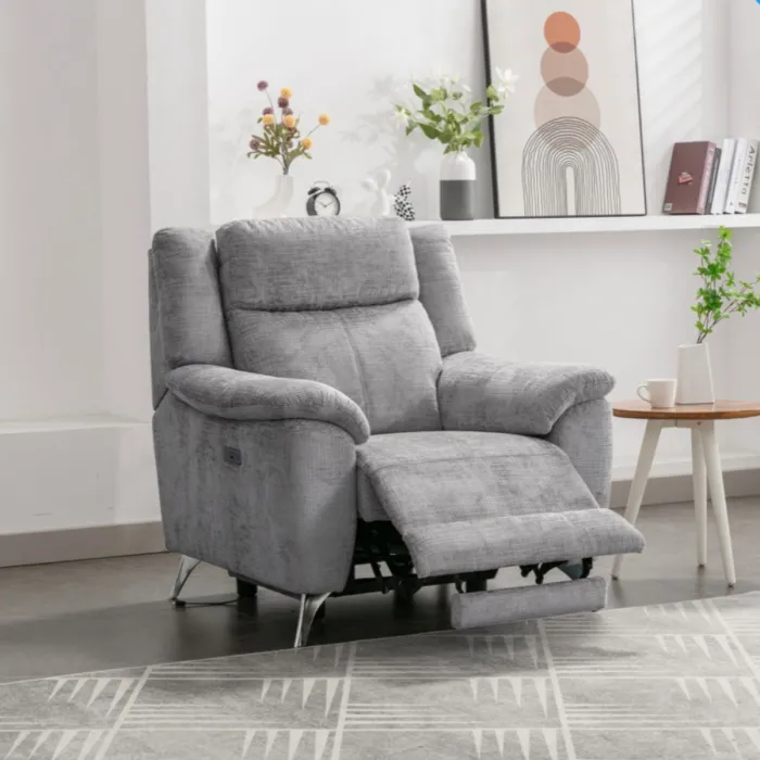 Monroe Electric 3+1+1 Sofa Set - Ash