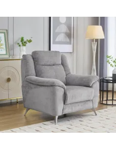Monroe Fixed 3+1+1 Sofa Set - Ash 2
