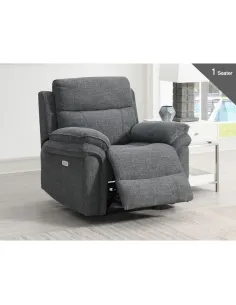 Harrow Electric Armchair - Dark Grey