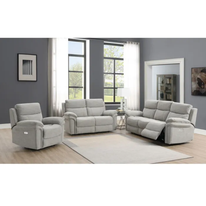 Harrow Electric Armchair - Light Grey