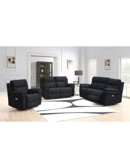 Harrow Electric Armchair - Black